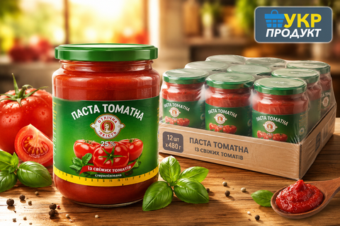 томатна паста "Фортуна"25% С/Б 450 г/12 шт НФ-00001004 фото