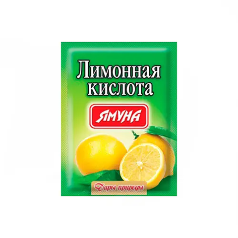 Лимонна кислота ТМ Ямуна 100 г\50шт НФ-00000381 фото