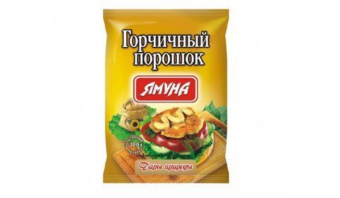 Гірчічний порошок ТМ Ямуна 100гр*60шт НФ-00000513 фото