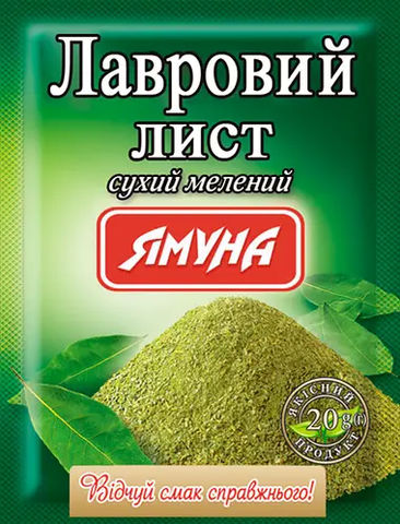 лавровий лист мелений Ямуна 10г (5шт) НФ-00000366 фото