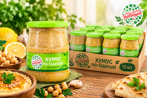 Хумус по Одеськи 480 гр Тм З Бабусиної Грядки*12 шт НФ-00000807 фото
